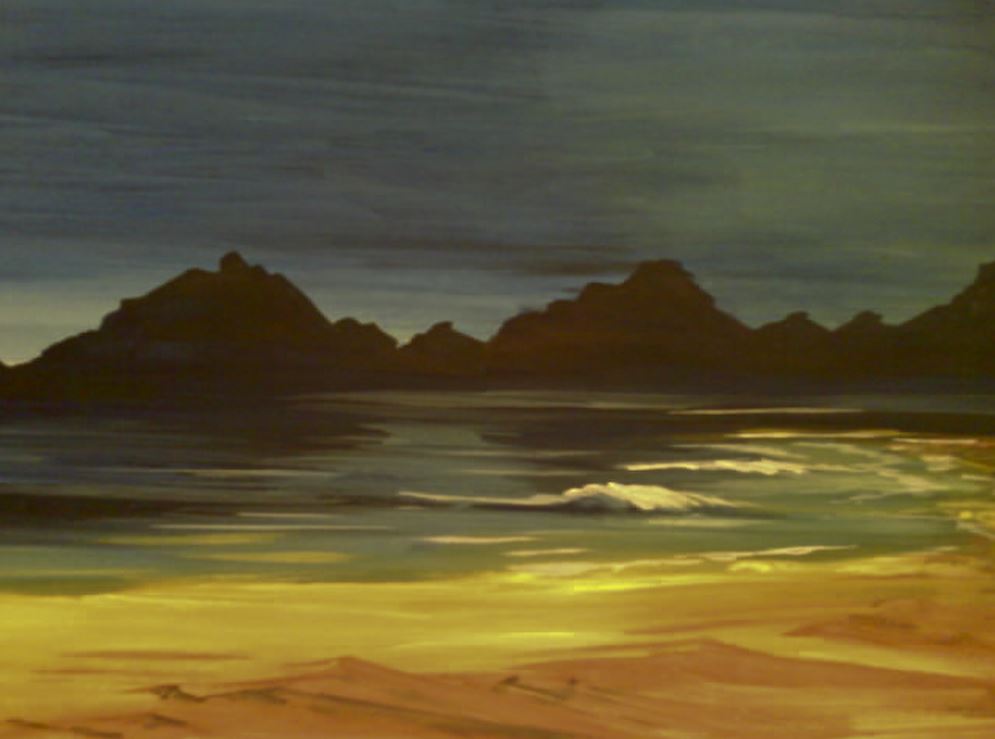 Alaska Painting Beach